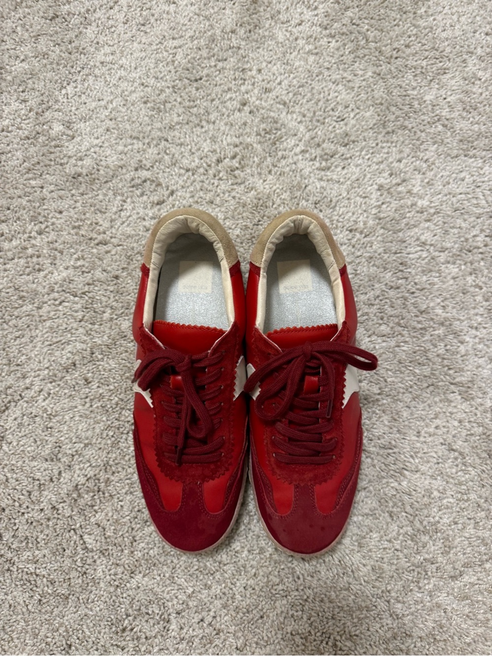 Dolce Vita Suede Casual Lace-Up Sneakers